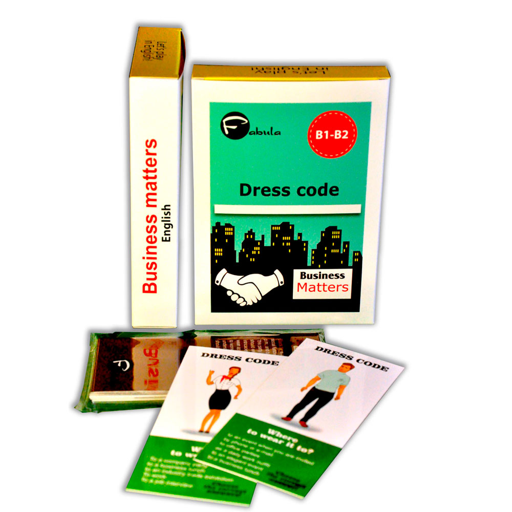 Dress Code | Настольные игры для изучения английского языка