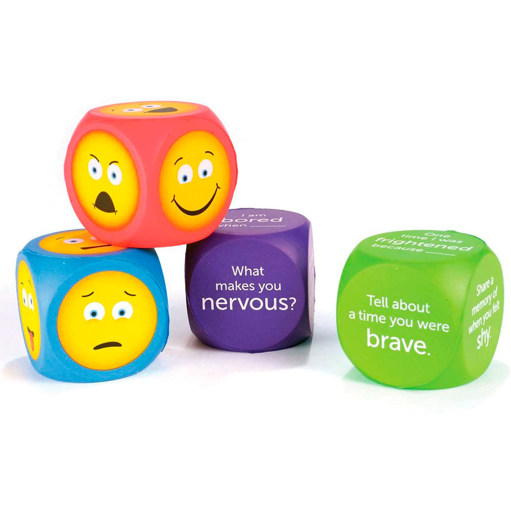 Soft Foam Emoji Cubes