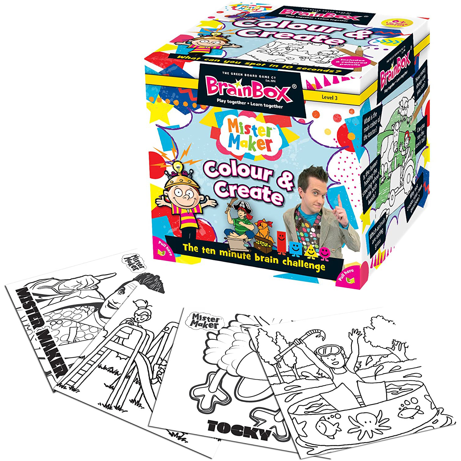 BrainBox Mister Maker Colour and Create